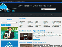 Tablet Screenshot of akkor-immobilier.com